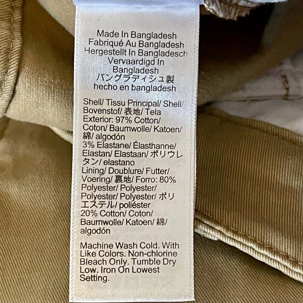 J.Crew High-Rise Girlfriend Chino Pants Size 16 - Picture 5 of 8